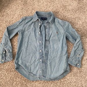 Polo by Ralph Lauren chambray shirt size 6